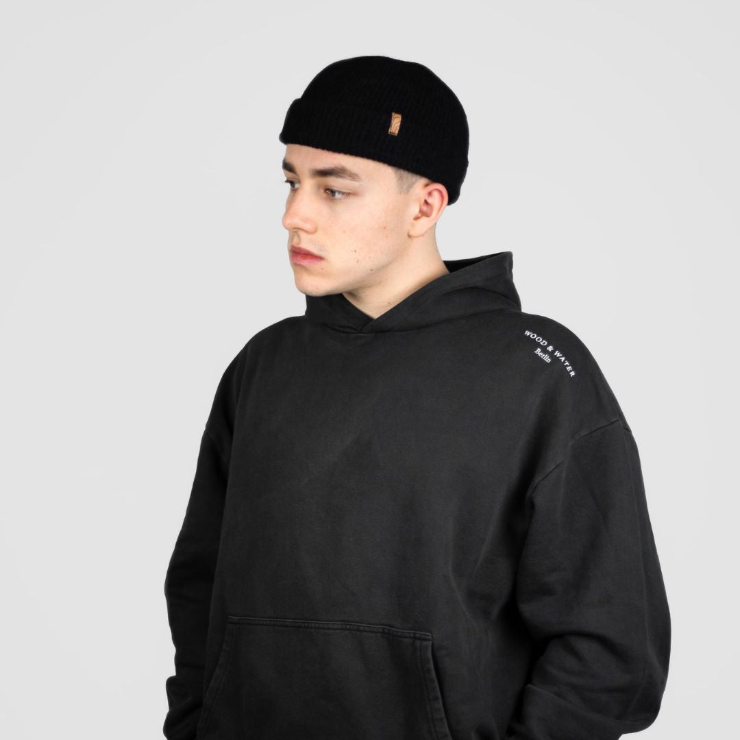 Short Fisherman Beanie Alpaka Wolle (NEU)