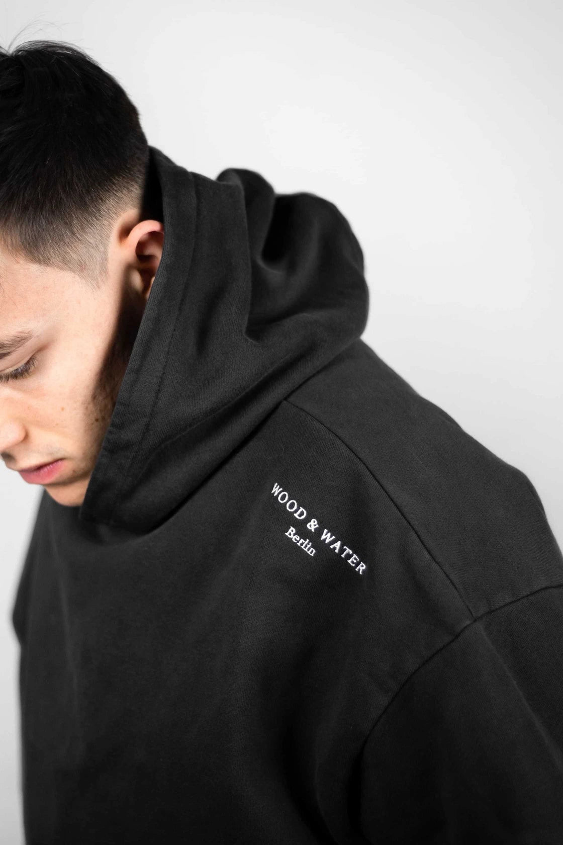 Oversize Hoodie - Vintage Schwarz (NEU)